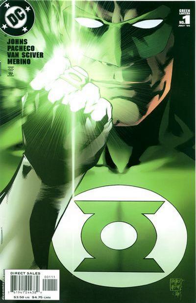 Cover for Green Lantern (DC, 2005 series) #1 [Direct Sales - Carlos Pacheco / Jesus Merino Cover]