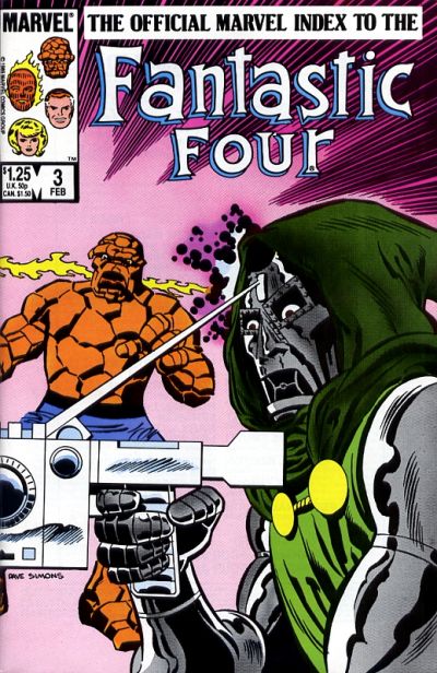 Cover for The Official Marvel Index to the Fantastic Four (Marvel, 1985 series) #3