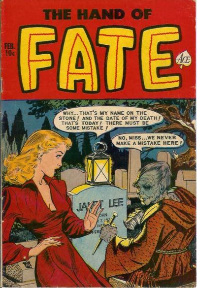 Cover for The Hand of Fate (Ace Magazines, 1951 series) #9