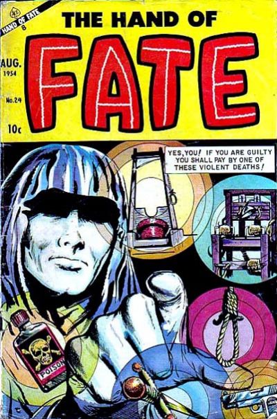 Cover for The Hand of Fate (Ace Magazines, 1951 series) #24