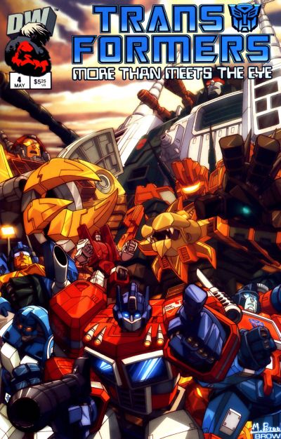 Cover for Transformers: More Than Meets The Eye (Dreamwave Productions, 2003 series) #4