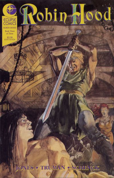 Cover for Robin Hood (Eclipse, 1991 series) #3