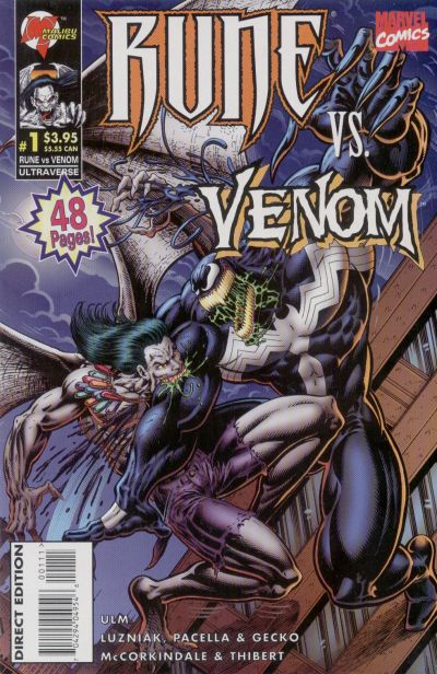 Cover for Rune vs. Venom (Marvel, 1995 series) #1