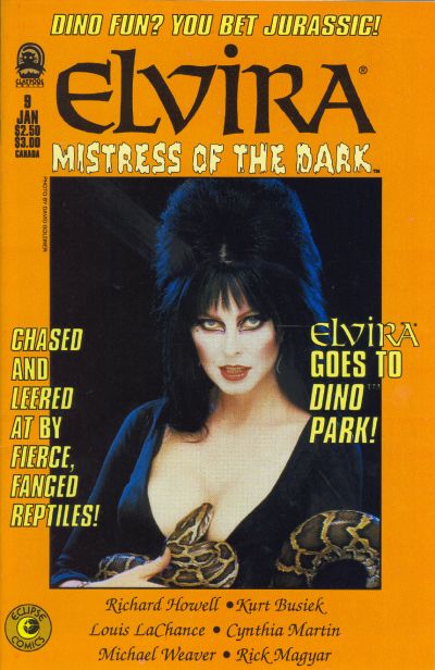 Cover for Elvira, Mistress of the Dark (Claypool Comics, 1993 series) #9