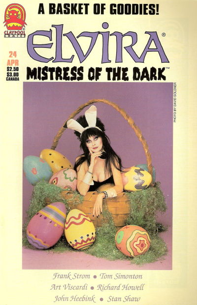 Cover for Elvira, Mistress of the Dark (Claypool Comics, 1993 series) #24