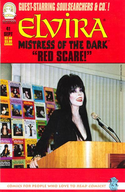 Cover for Elvira, Mistress of the Dark (Claypool Comics, 1993 series) #41