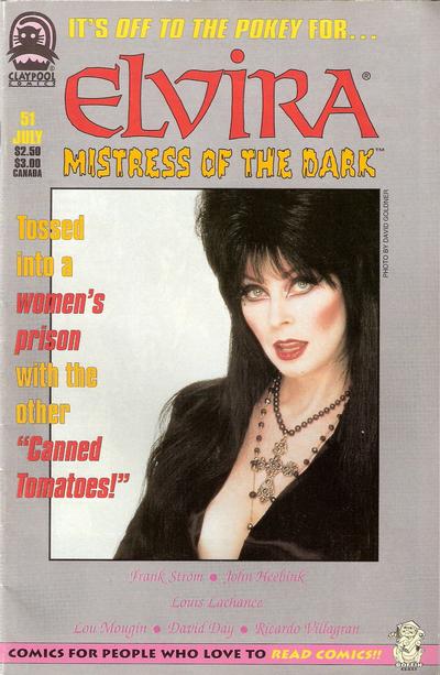 Cover for Elvira, Mistress of the Dark (Claypool Comics, 1993 series) #51