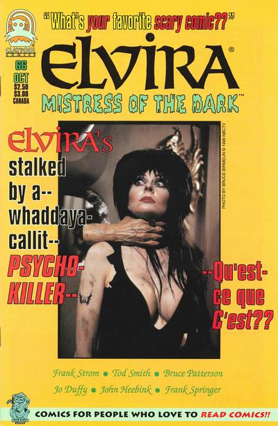 Cover for Elvira, Mistress of the Dark (Claypool Comics, 1993 series) #66
