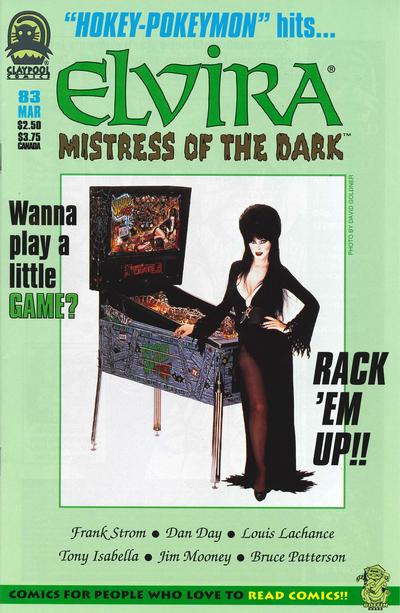 Cover for Elvira, Mistress of the Dark (Claypool Comics, 1993 series) #83