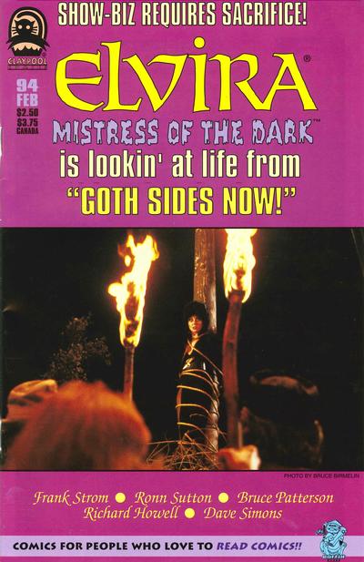 Cover for Elvira, Mistress of the Dark (Claypool Comics, 1993 series) #94