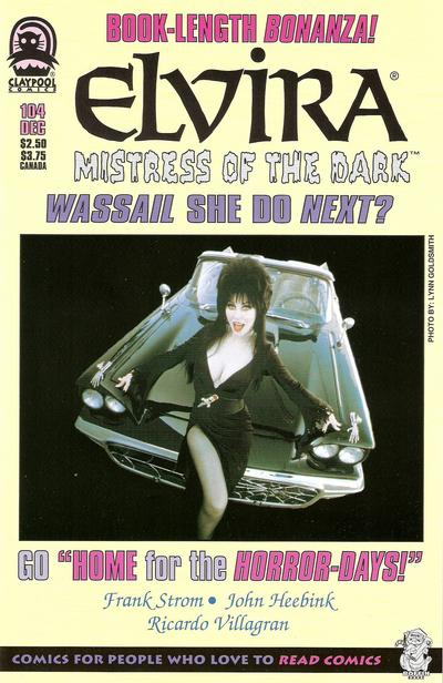 Cover for Elvira, Mistress of the Dark (Claypool Comics, 1993 series) #104