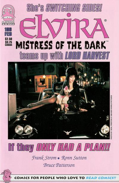 Cover for Elvira, Mistress of the Dark (Claypool Comics, 1993 series) #106