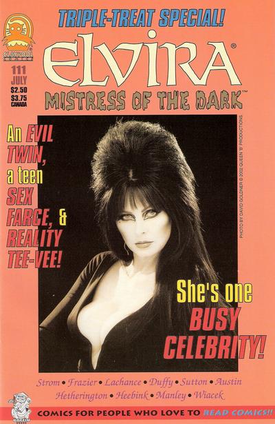 Cover for Elvira, Mistress of the Dark (Claypool Comics, 1993 series) #111