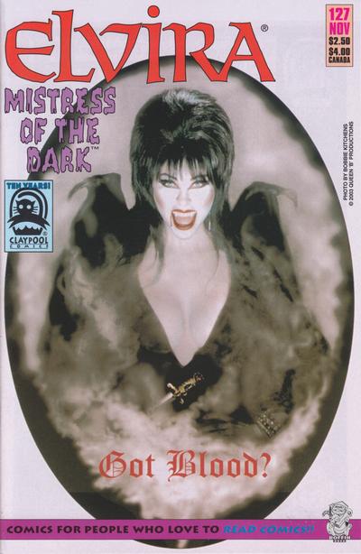 Cover for Elvira, Mistress of the Dark (Claypool Comics, 1993 series) #127
