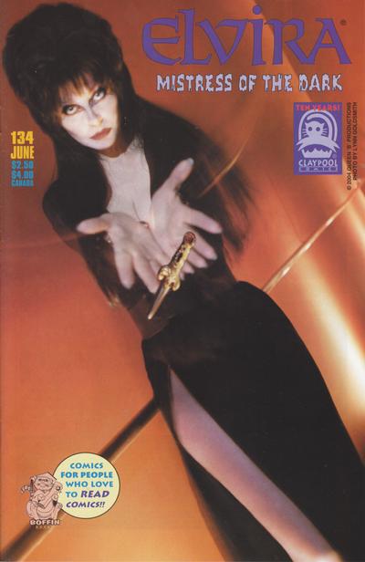 Cover for Elvira, Mistress of the Dark (Claypool Comics, 1993 series) #134