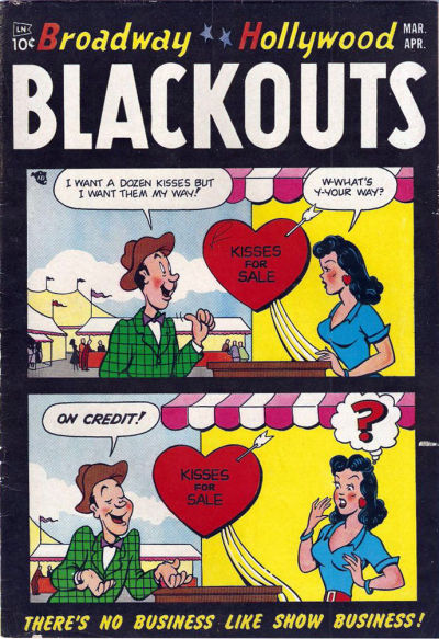Cover for Broadway-Hollywood Blackouts (Stanhall, 1954 series) #1