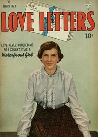 Cover for Love Letters (Quality Comics, 1949 series) #3