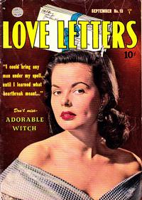 Cover Thumbnail for Love Letters (Quality Comics, 1949 series) #13