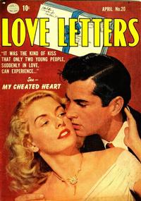 Cover for Love Letters (Quality Comics, 1949 series) #20