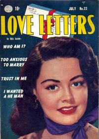 Cover Thumbnail for Love Letters (Quality Comics, 1949 series) #22
