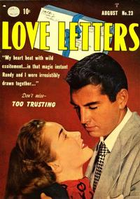 Cover Thumbnail for Love Letters (Quality Comics, 1949 series) #23
