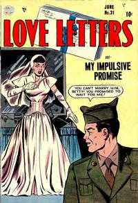 Cover Thumbnail for Love Letters (Quality Comics, 1949 series) #31
