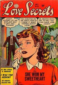 Cover Thumbnail for Love Secrets (Quality Comics, 1953 series) #39