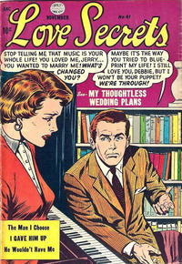 Cover Thumbnail for Love Secrets (Quality Comics, 1953 series) #41