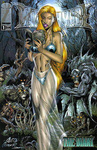 Cover Thumbnail for Darkchylde: The Diary (Image, 1997 series) #1 [Blue Cover]
