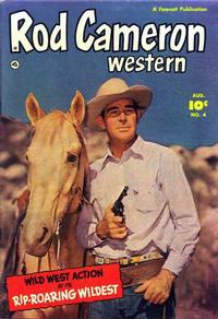 Cover Thumbnail for Rod Cameron Western (Fawcett, 1950 series) #4
