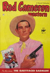 Cover Thumbnail for Rod Cameron Western (Fawcett, 1950 series) #17