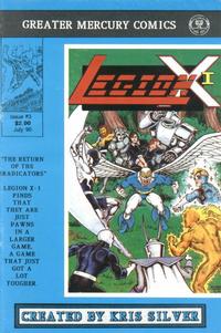Cover Thumbnail for Legion X-1 (Greater Mercury Comics, 1989 series) #3