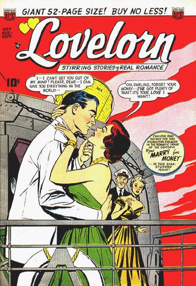 Cover for Lovelorn (American Comics Group, 1949 series) #7