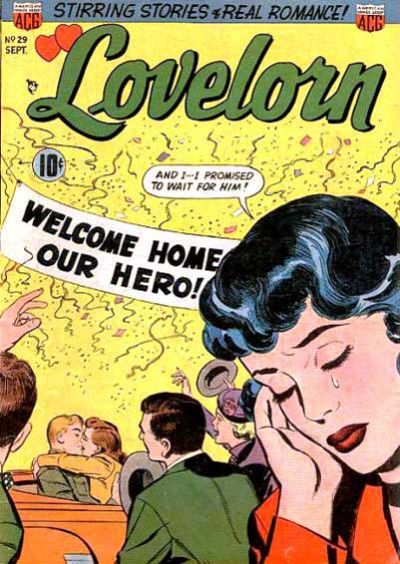 Cover for Lovelorn (American Comics Group, 1949 series) #29