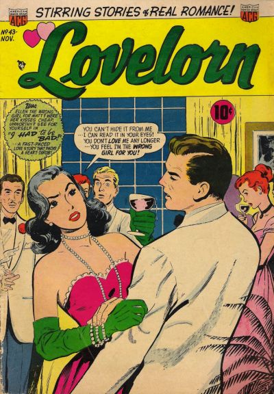 Cover for Lovelorn (American Comics Group, 1949 series) #43