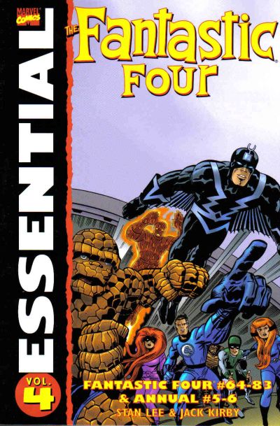 Cover for Essential Fantastic Four (Marvel, 1998 series) #4