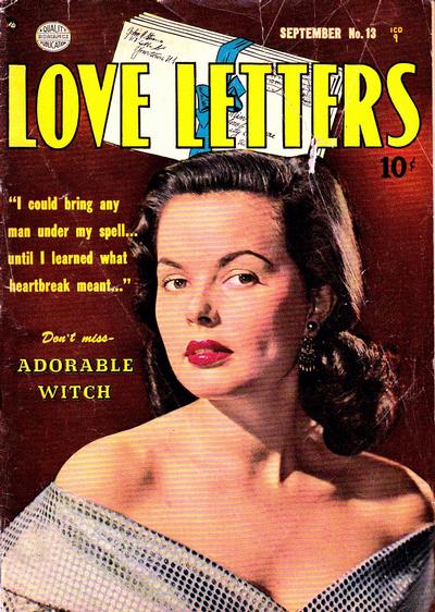 Cover for Love Letters (Quality Comics, 1949 series) #13
