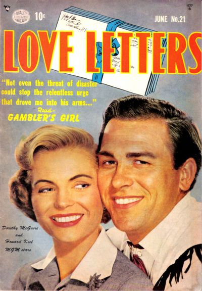 Cover for Love Letters (Quality Comics, 1949 series) #21