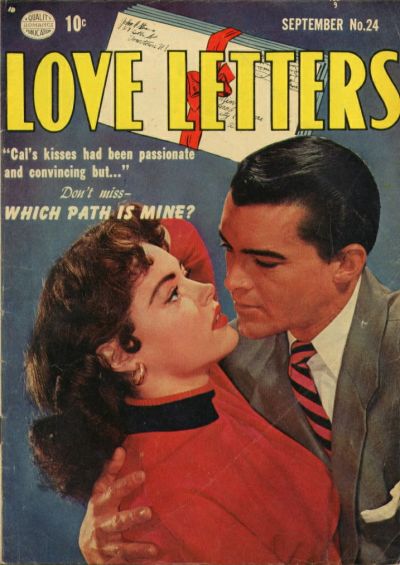 Cover for Love Letters (Quality Comics, 1949 series) #24