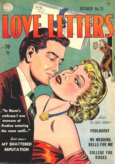 Cover for Love Letters (Quality Comics, 1949 series) #25