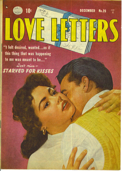 Cover for Love Letters (Quality Comics, 1949 series) #26