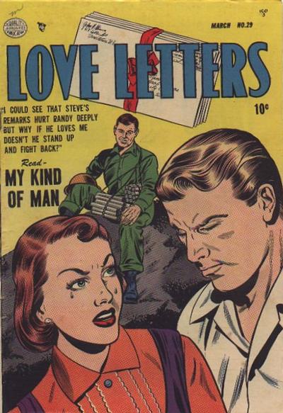 Cover for Love Letters (Quality Comics, 1949 series) #29