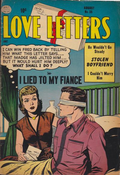 Cover for Love Letters (Quality Comics, 1954 series) #35