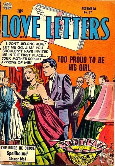 Cover for Love Letters (Quality Comics, 1954 series) #37