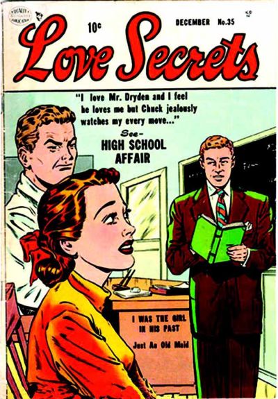Cover for Love Secrets (Quality Comics, 1953 series) #35