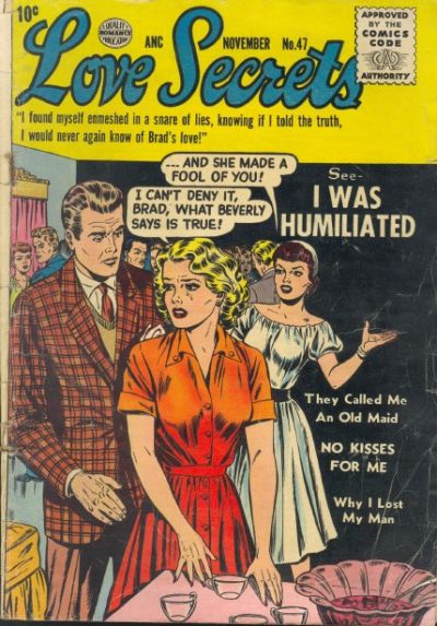 Cover for Love Secrets (Quality Comics, 1953 series) #47