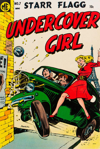 Cover for Undercover Girl (Magazine Enterprises, 1952 series) #7 [A-1 #118]