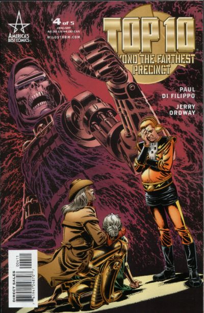 Cover for Top 10: Beyond the Farthest Precinct (DC, 2005 series) #4