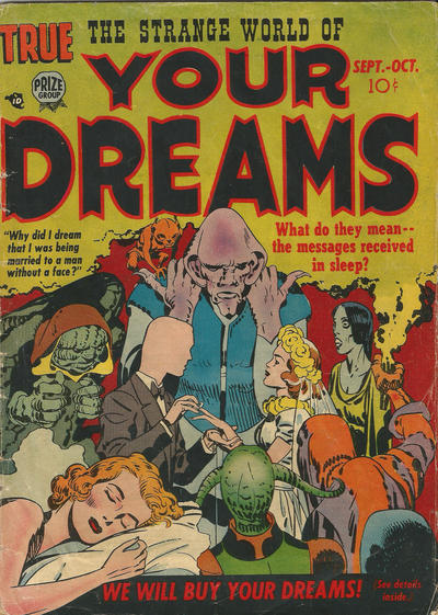 Cover for Strange World of Your Dreams (Prize, 1952 series) #v1#2