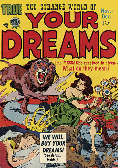 Cover for Strange World of Your Dreams (Prize, 1952 series) #v1#3